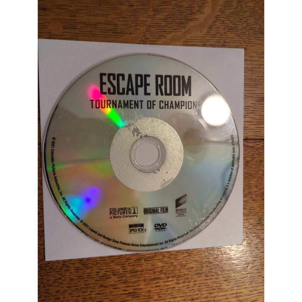 Escape Room: Tournament of Champions DVD Disc Only
